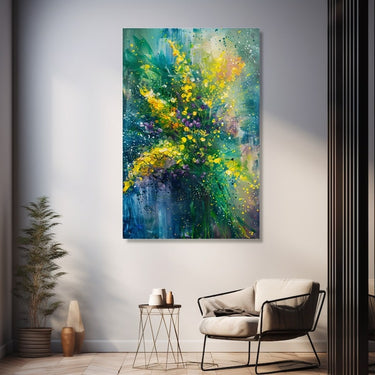 Modern Flower Canvas Art